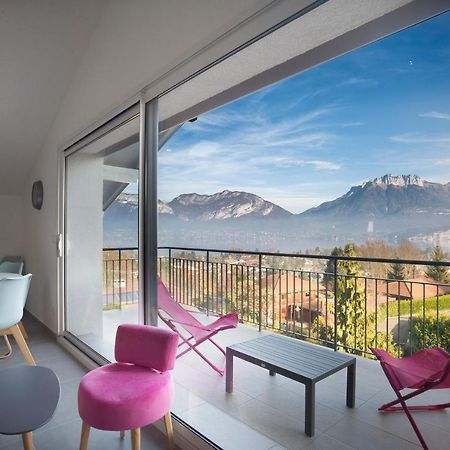 Appartement Mont Blanc - Vue Lac Sévrier Exterior foto
